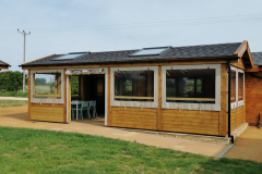 Catering Cabin- open eating area