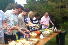 BBQ lower farm garden