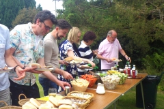 BBQ lower farm garden